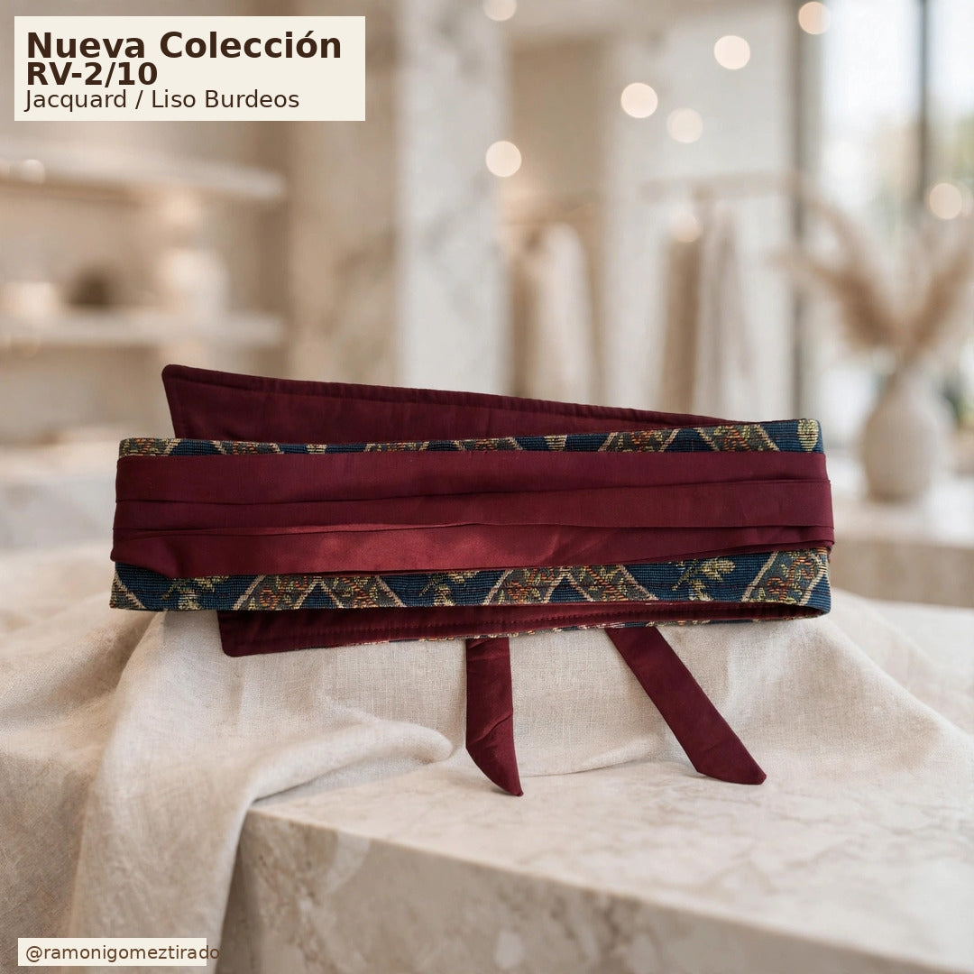 Fajìn reversible RV-2/10 Jacquard/liso