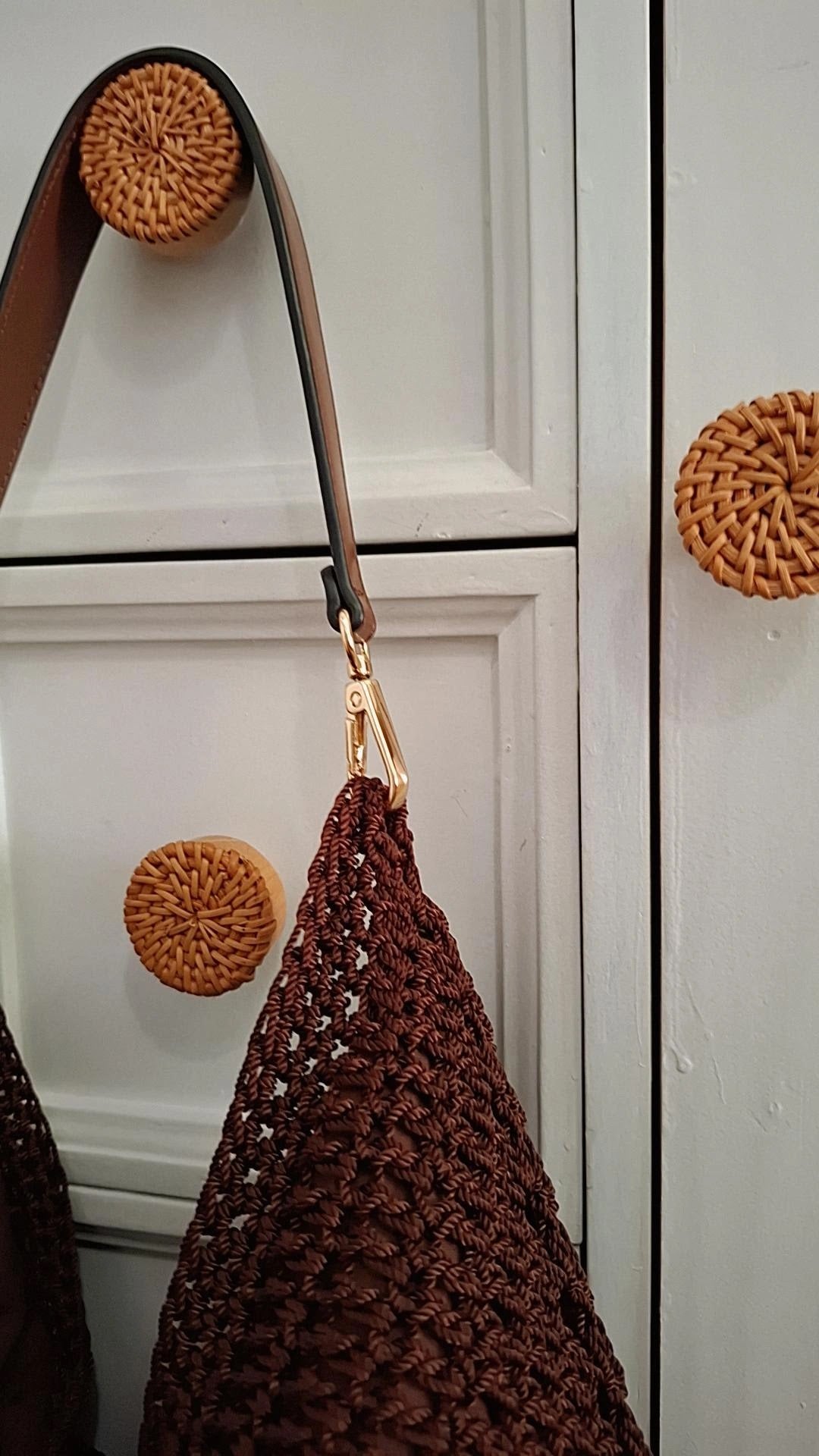 Bolso saco Crochet