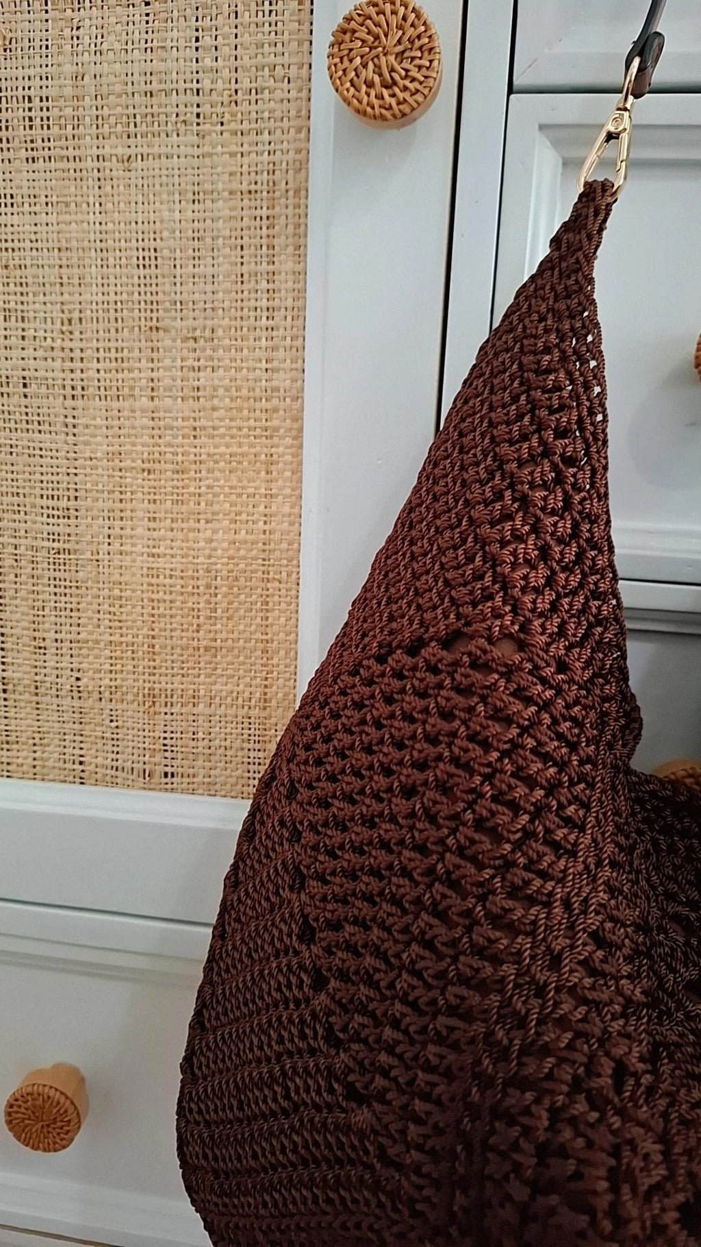 Bolso saco Crochet