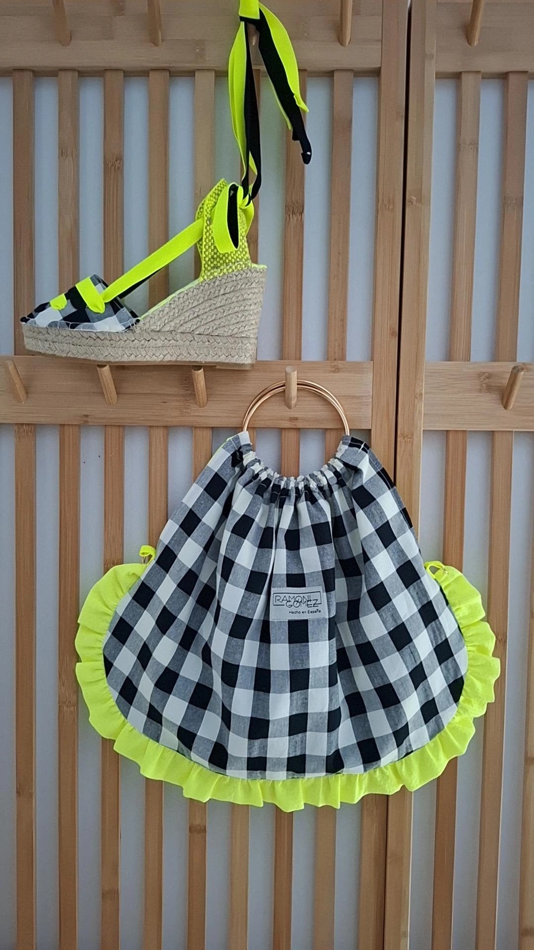 BOLSO AROS BLACK & FLUOR