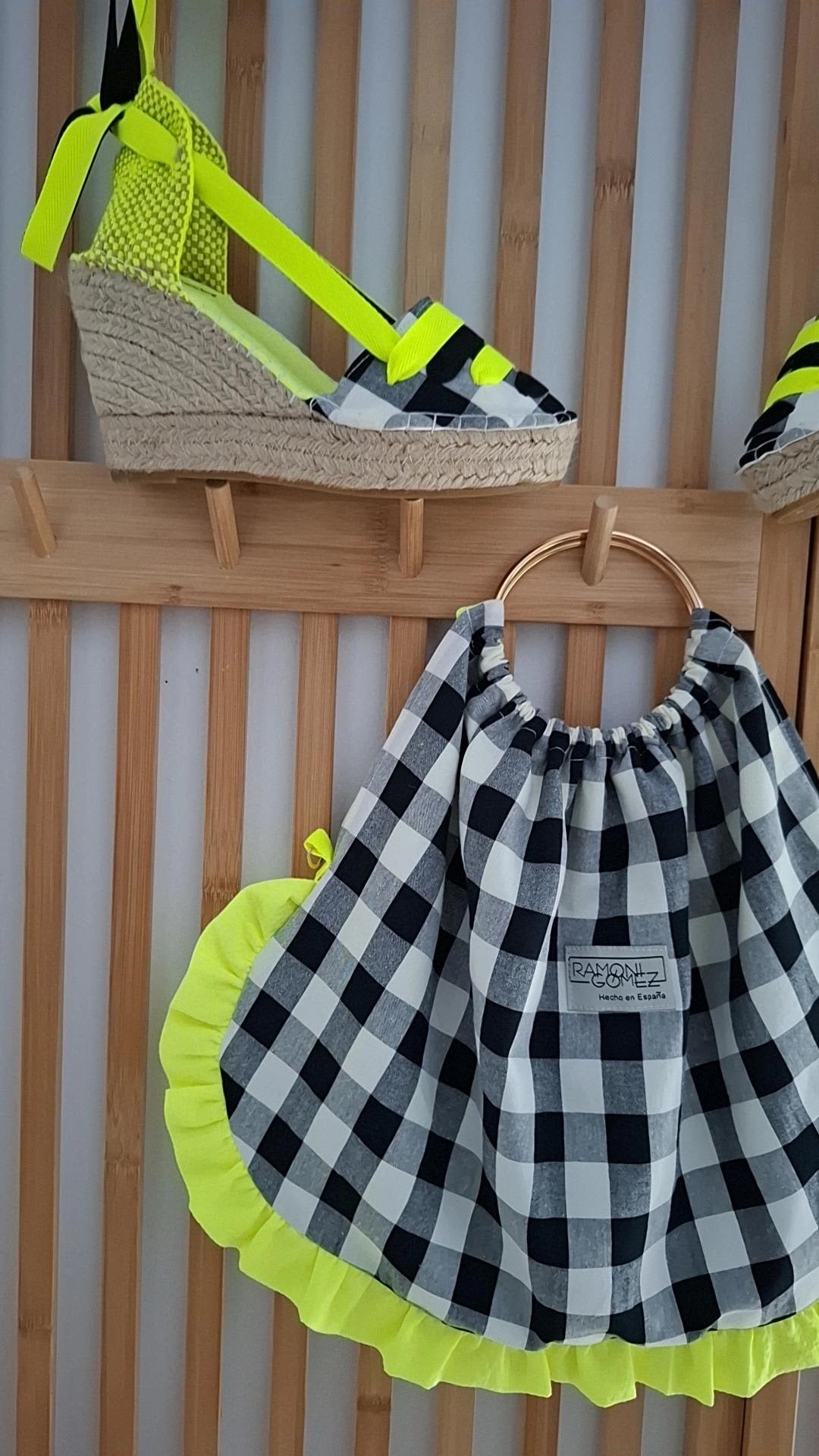 BOLSO AROS BLACK & FLUOR