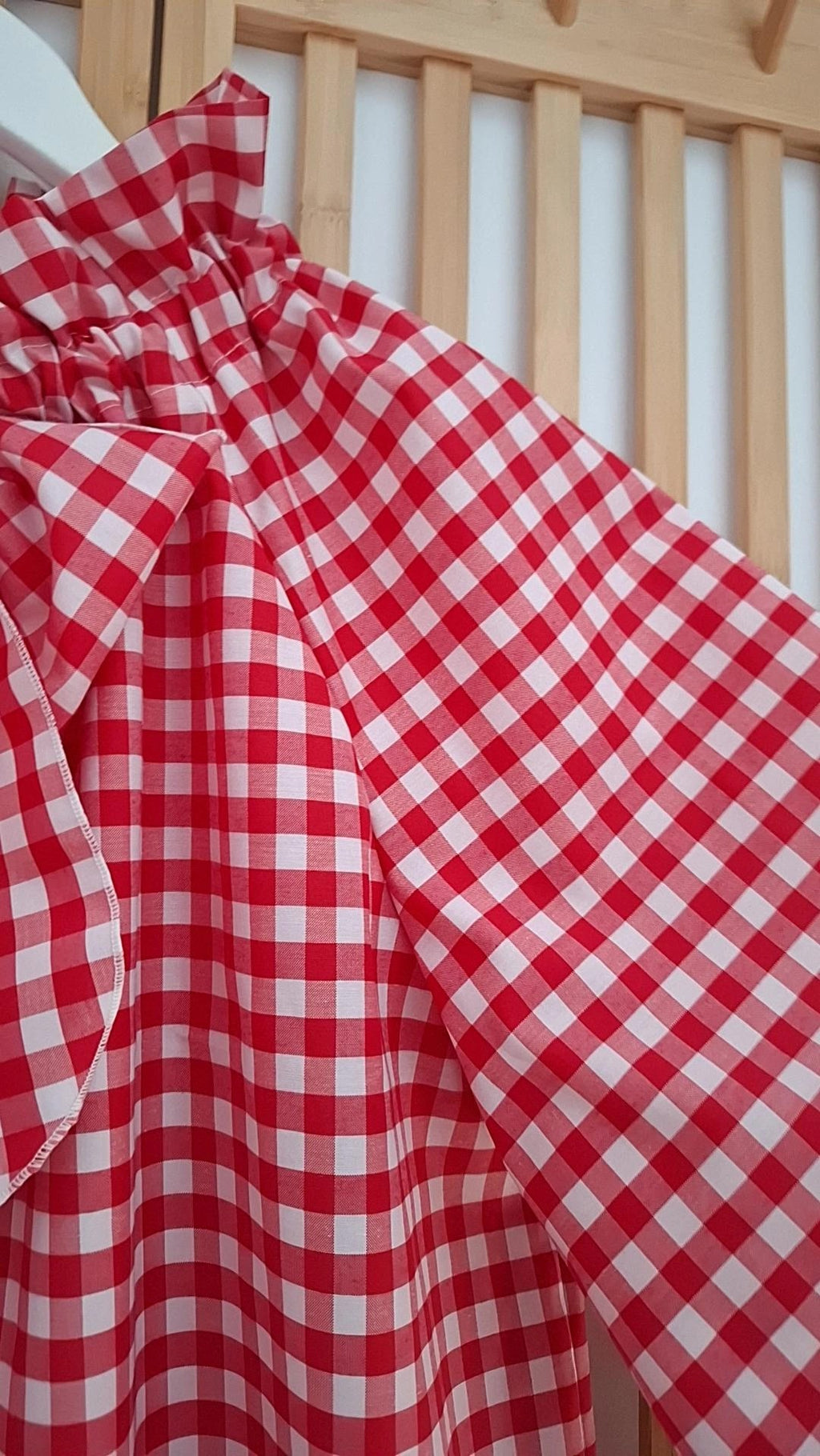 BLUSA VICHY LAZO