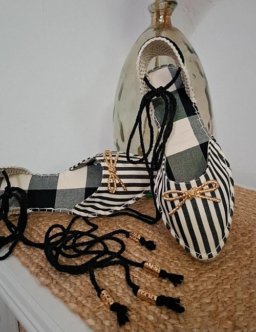 Alpargata Modelo Lazo Plana