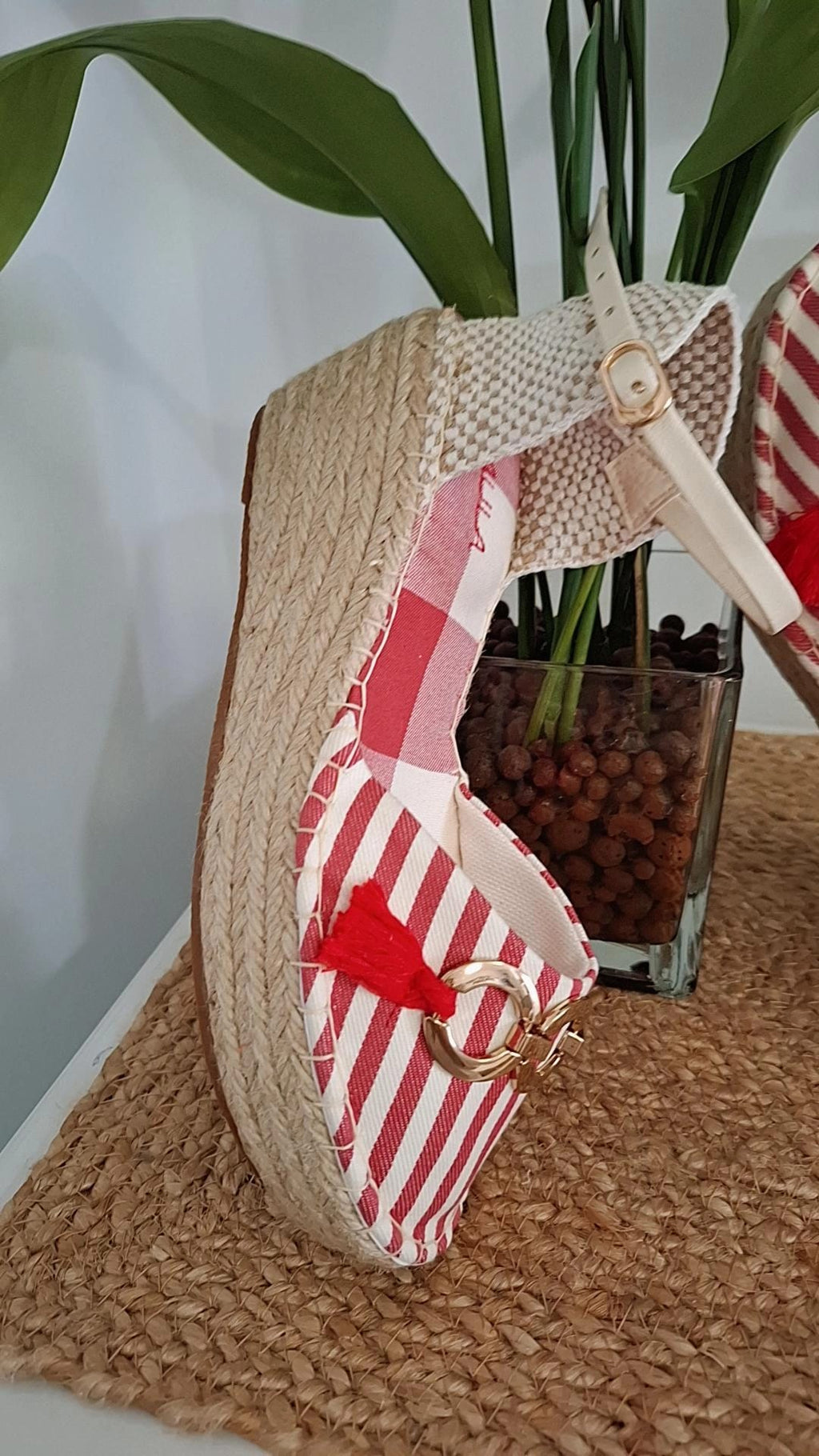 Alpargata Modelo Lazo cuña de 6,5cm