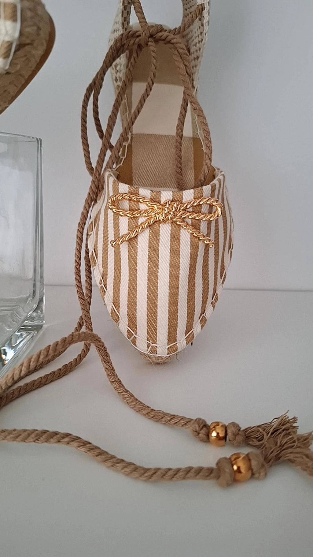 Alpargata Modelo Lazo Plana