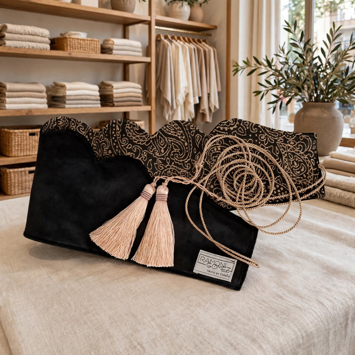 FAJÌN REVERSIBLE TERCIOPELO/JACQUARD