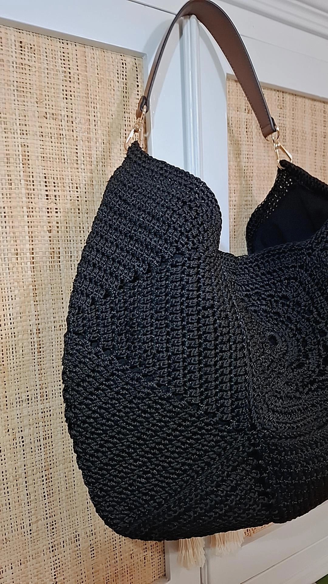 Bolso saco Crochet