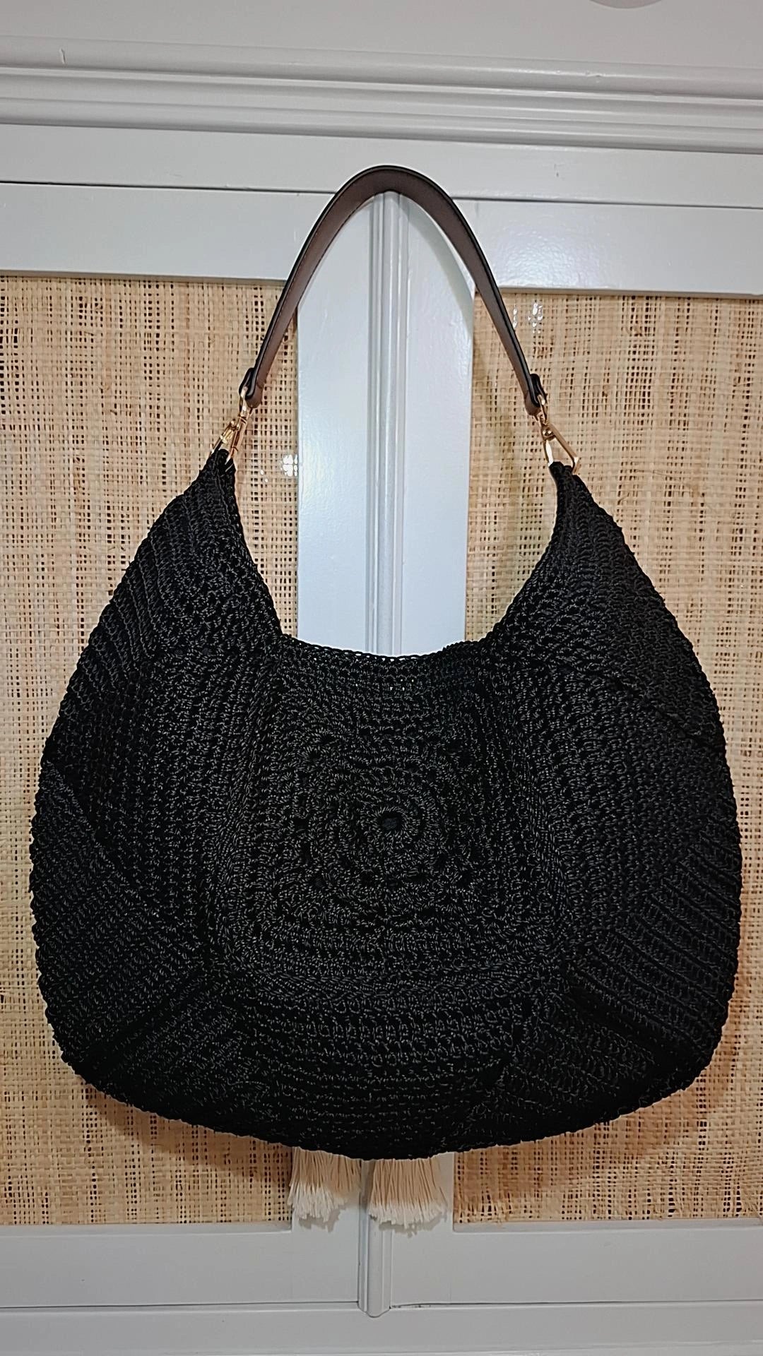 Bolso saco Crochet