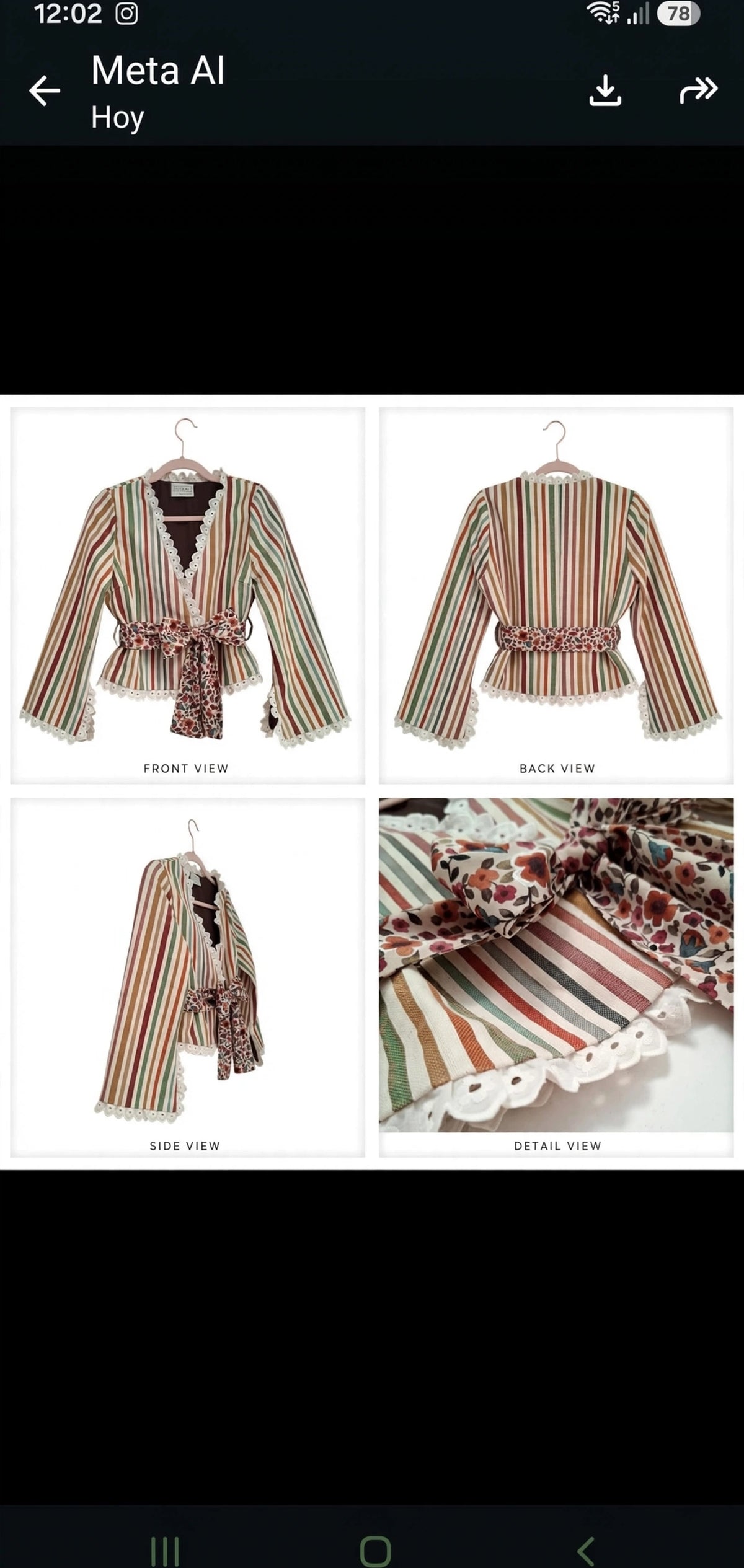 Chaqueta/kimono
